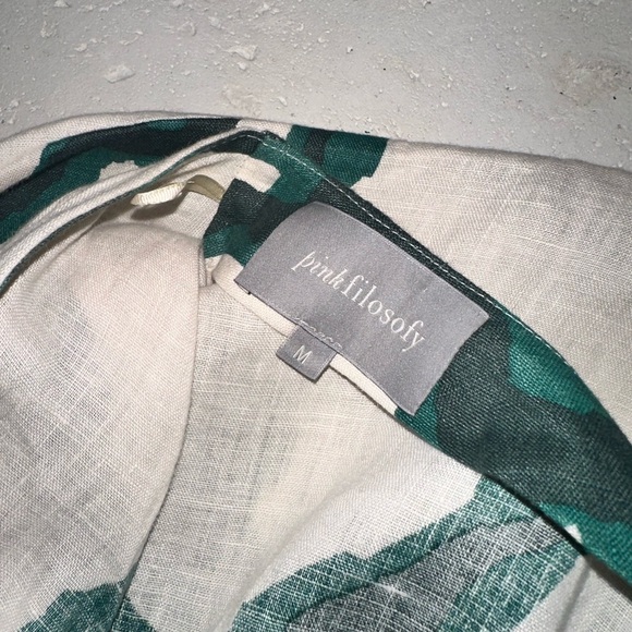 NWT Pinkfilosofy Bass Jumpsuit Ecru Print size Medium new with tag - Picture 6 of 14